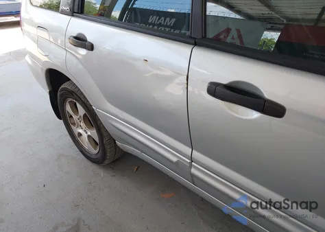 2003 Subaru Forester Xs from USA, damaged, VIN JF1SG65633H737810